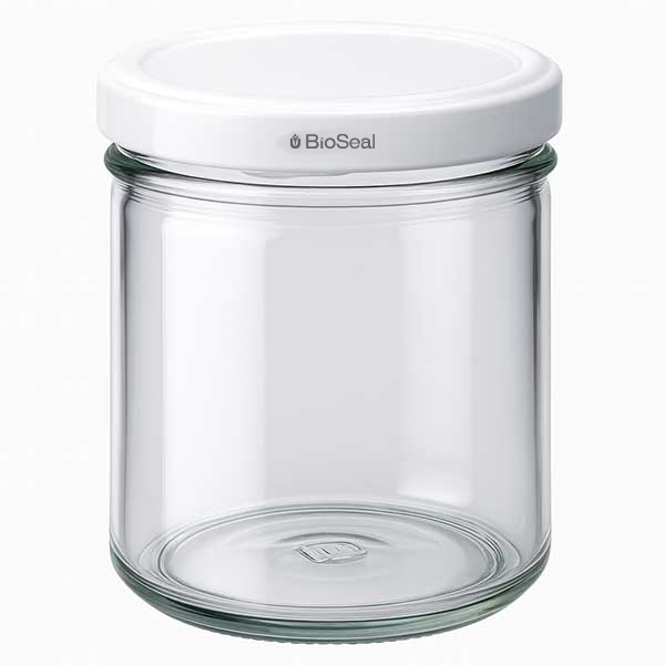 167ml bekers met BioSeal deksel wit UNiTWIST