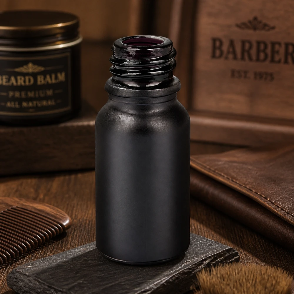 10ml apothekersfles BlackLine UT18/10 UNiTWIST met smalle hals voor gecontroleerde toepassing
