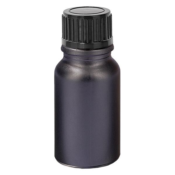 10ml fles 11mm SV zwart STD BlackLine UT18/10 10ml fles 11mm SV zwart STD BlackLine UT18/10