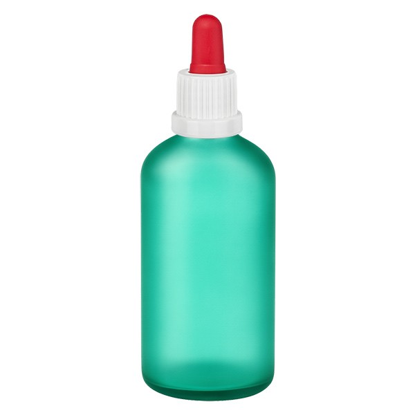 100ml pipetfles wit/rood OV GreenLine UT18/100 100ml pipetfles wit/rood OV GreenLine UT18/100