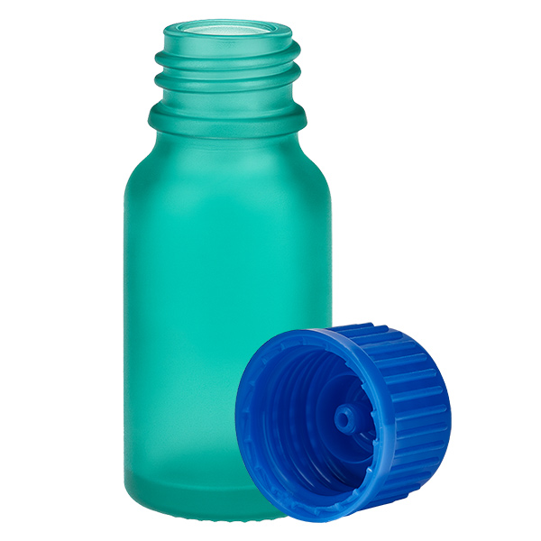 10ml fles 11mm SV blauw STD GreenLine UT18/10 10ml fles 11mm SV blauw STD GreenLine UT18/10