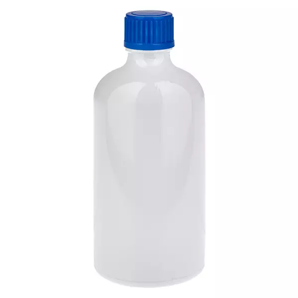 100 ml fles 11 mm schroefdop blauw standaard WhiteLine UT18/100 100 ml fles 11 mm schroefdop blauw standaard WhiteLine UT18/100