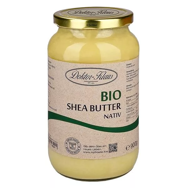 900g Biologische SHEA Boter van Doktor-Klaus noWaste 900g Biologische SHEA Boter van Doktor-Klaus noWaste