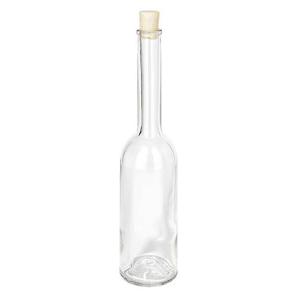 Kurkfles Oprada 200ml helder, opening 13.5 mm, incl. kurk 14/17 Kurkfles Oprada 200ml helder, opening 13.5 mm, incl. kurk 14/17