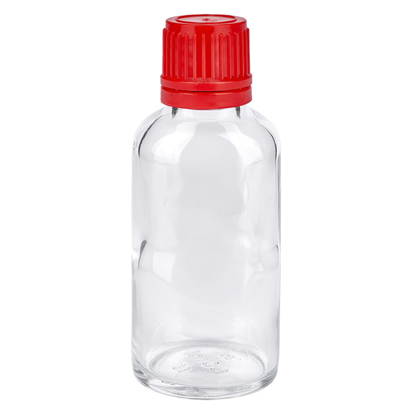 30ml flesje 11mm SV rood OV ClearLine UT18/30 30ml flesje 11mm SV rood OV ClearLine UT18/30