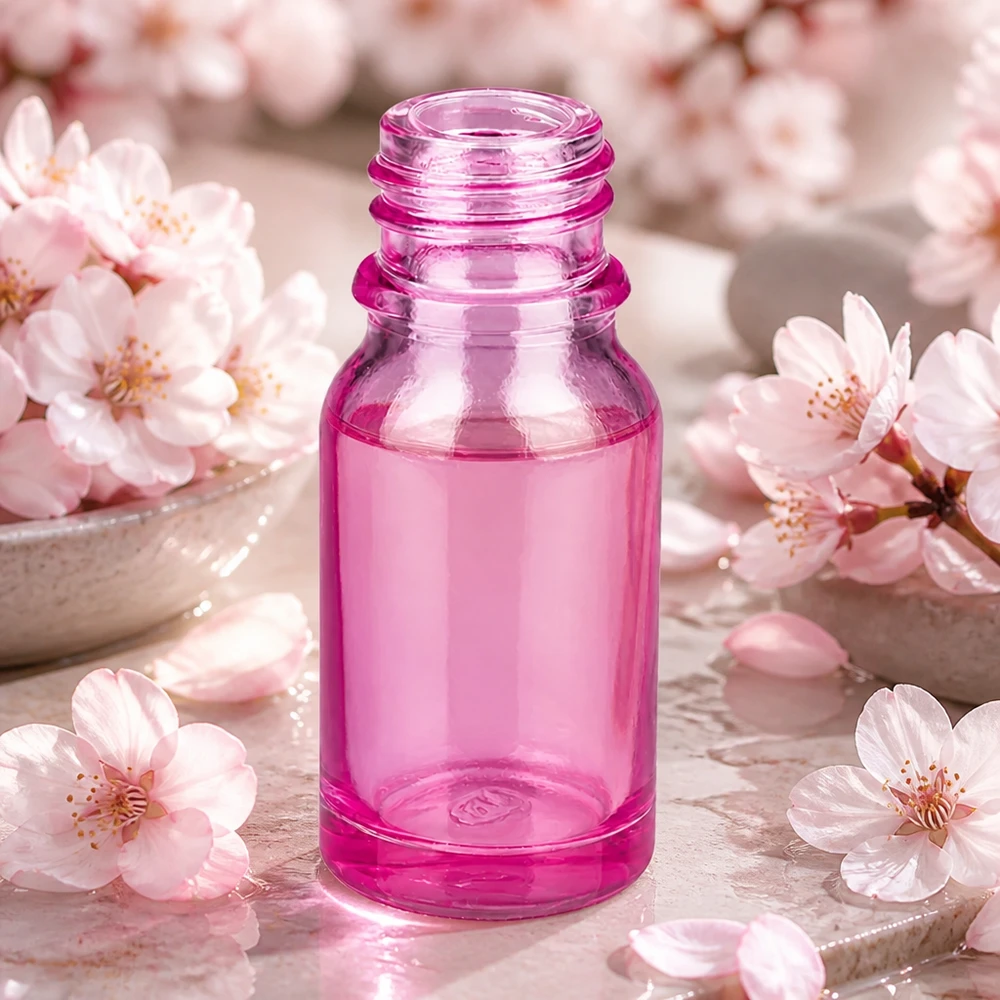 Transparant violet 10ml PurpleLine UT18/10 UNiTWIST glazen fles voor nauwkeurige dosering van actieve ingrediënten
