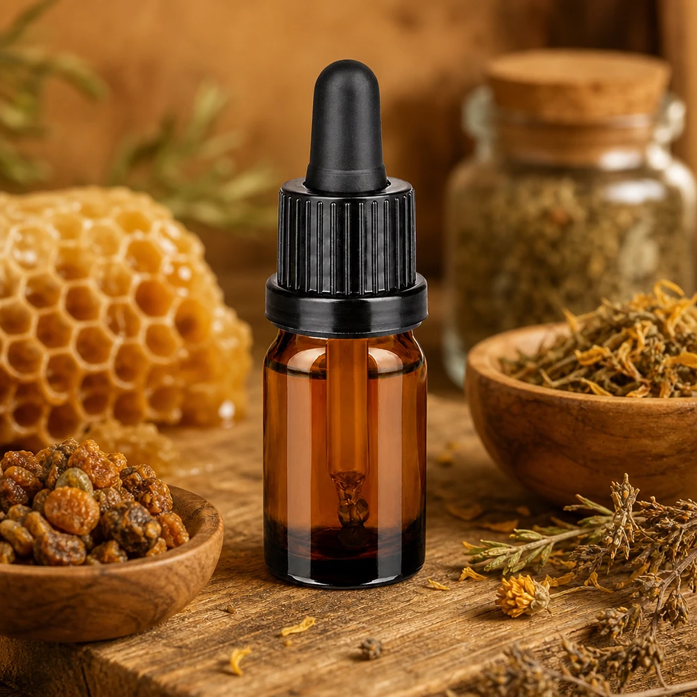 BrownLine UT18/5 pipetfles 5ml met precieze druppeldop voor natuurlijke extracten