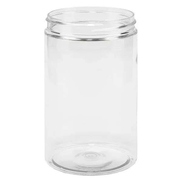 PET pot met schroefdeksel 400 ml helder schroefdraad 70 mm SP400