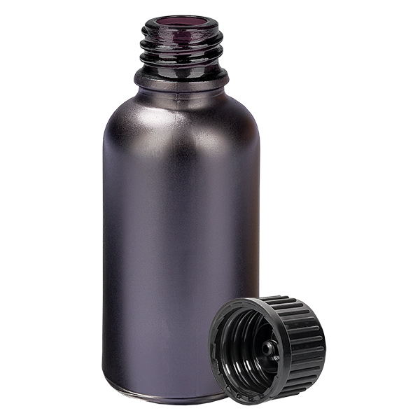 30ml fles 11mm SV zwart STD BlackLine UT18/30 30ml fles 11mm SV zwart STD BlackLine UT18/30