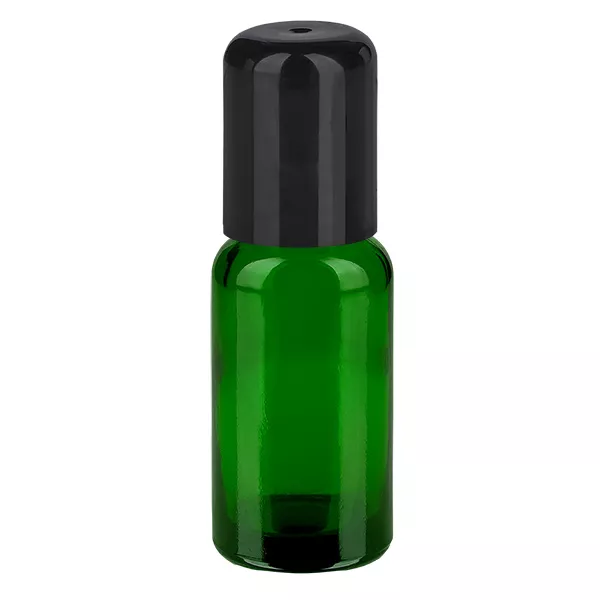 20ml flacon roll-on zwart STD GreenLine UT18/20