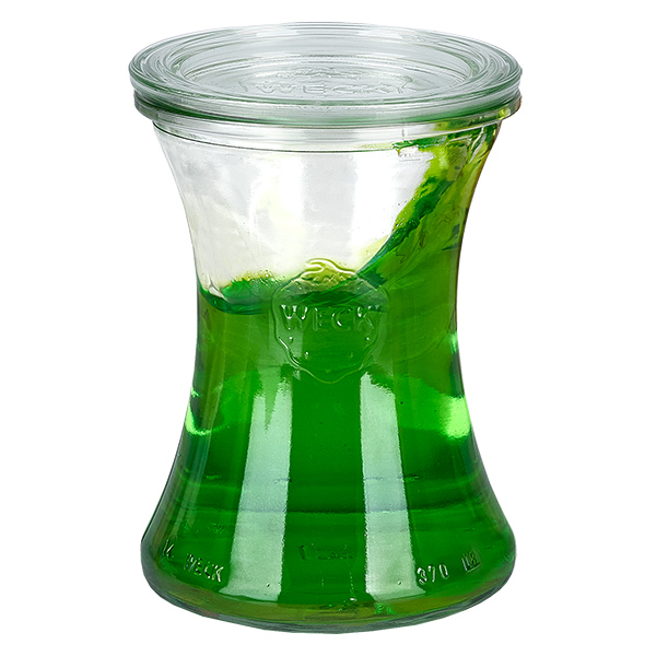 Set van 12 Weck potten 370 ml delicatessenpot met 12 glazen deksels Set van 12 Weck potten 370 ml delicatessenpot met 12 glazen deksels