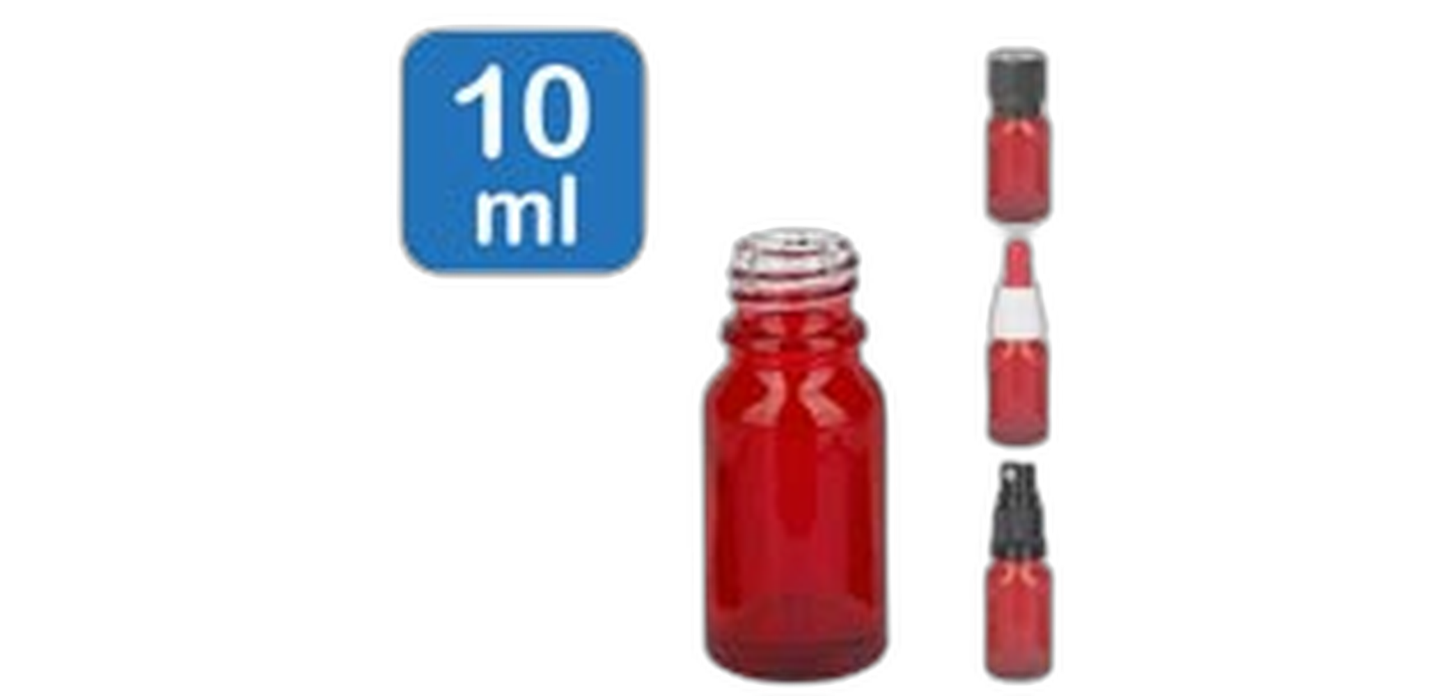 10ml RedLine apothekersflesjes