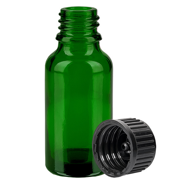 20ml fles 11mm SV zwart STD GreenLine UT18/20 20ml fles 11mm SV zwart STD GreenLine UT18/20