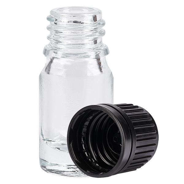 5ml flacon 11mm SV zwart OV ClearLine UT18/5 5ml flacon 11mm SV zwart OV ClearLine UT18/5