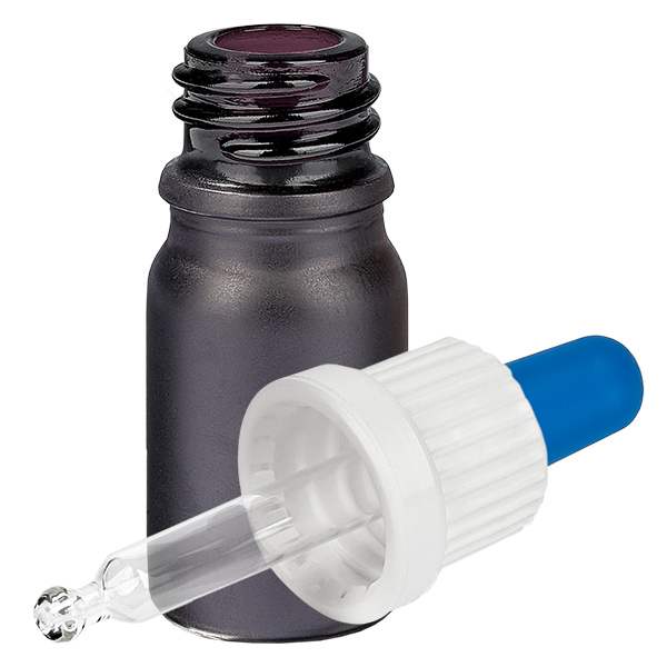5ml pipetfles wit/blauw OV BlackLine UT18/5 5ml pipetfles wit/blauw OV BlackLine UT18/5