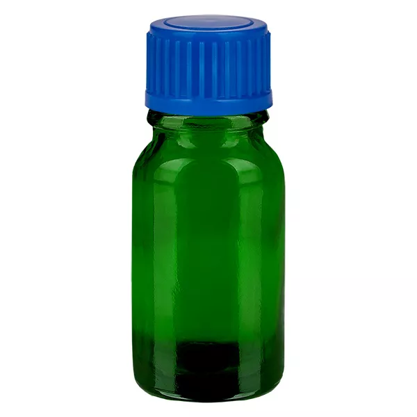 10ml fles 11mm SV blauw STD GreenLine UT18/10 10ml fles 11mm SV blauw STD GreenLine UT18/10