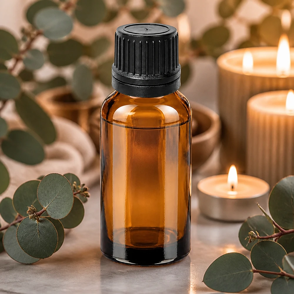 Apothekersflesje 20ml met verzegelbare sluiting voor veilige opslag van actieve ingrediënten