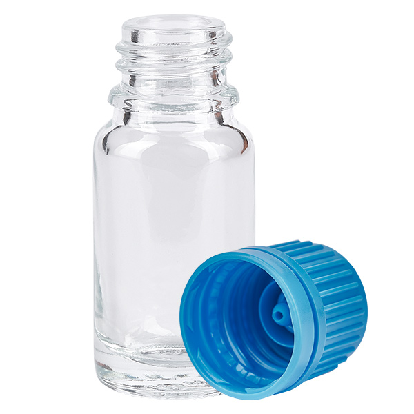 10ml flacon 11mm SV blauw OV ClearLine UT18/10 10ml flacon 11mm SV blauw OV ClearLine UT18/10