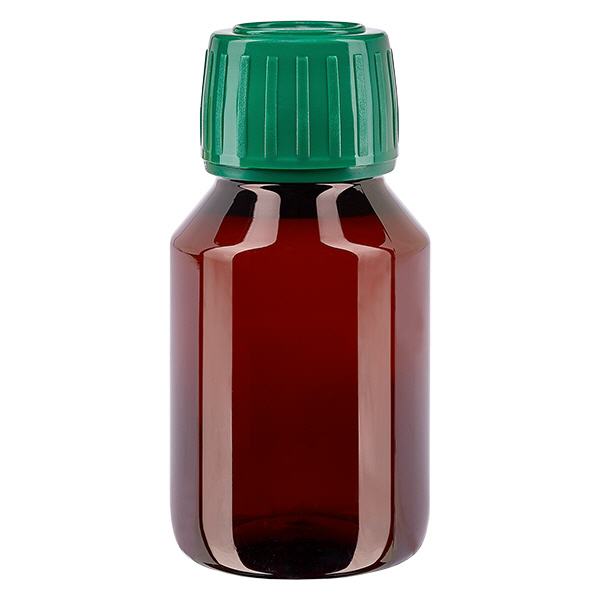 50 ml PET medicijnfles met verstuiver zwart GCMI 28/410 incl. dop transparant, standaard 50 ml PET medicijnfles met verstuiver zwart GCMI 28/410 incl. dop transparant, standaard