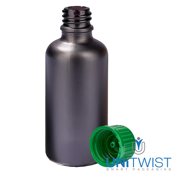 50ml fles 11mm SV groen STD BlackLine UT18/50 50ml fles 11mm SV groen STD BlackLine UT18/50