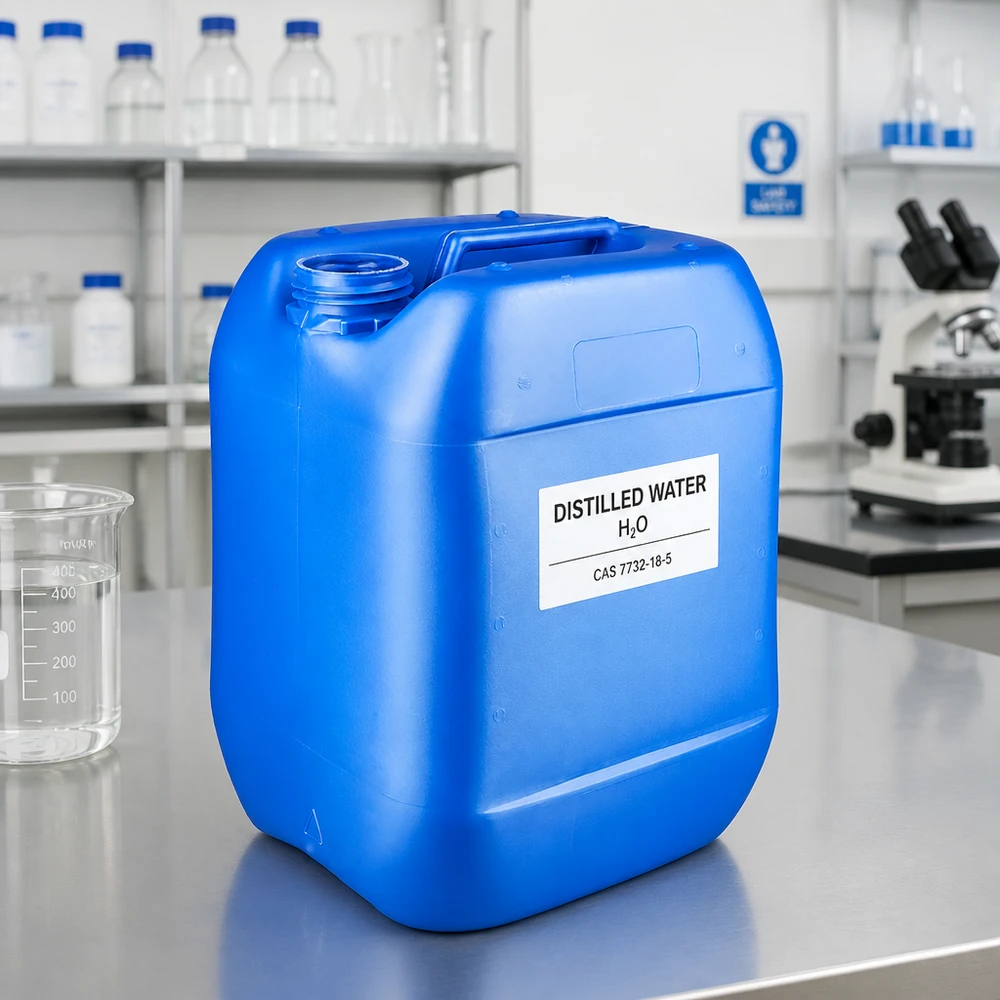 Canister 10 liter blauw zonder sluiting Blauwe rechthoekige jerrycan van 10 liter zonder dop, gemaakt van voedselveilige kunststof