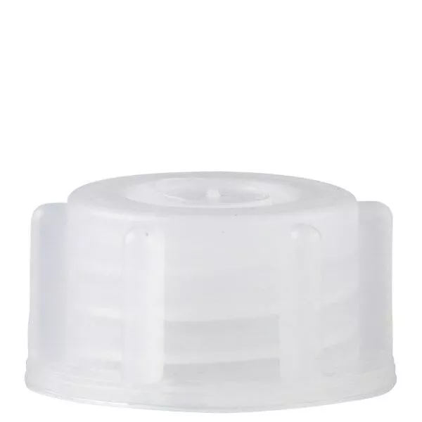 Schroefsluiting voor 100 ml laboratoriumfles met nauwe hals