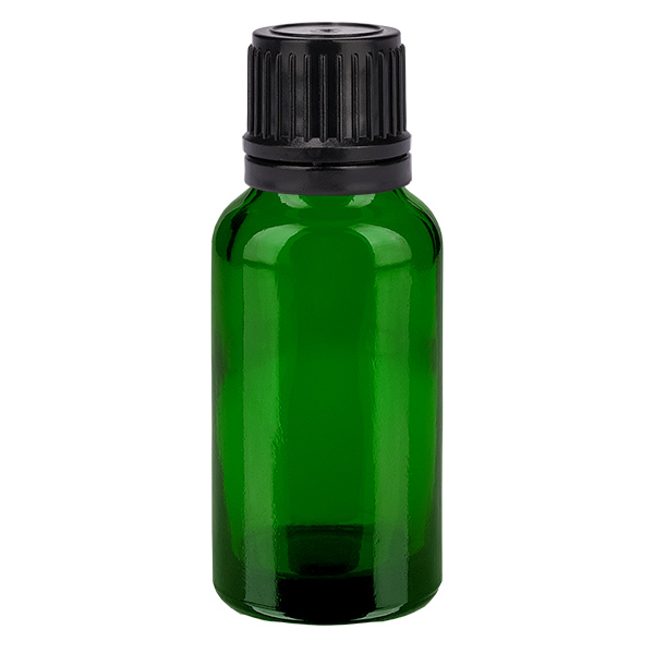 20ml fles 11mm SV zwart OV GreenLine UT18/20