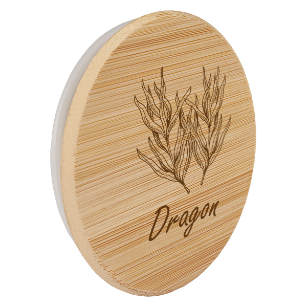 Houten deksel "Dragon" voor WECK RR60 Houten deksel "Dragon" voor WECK RR60