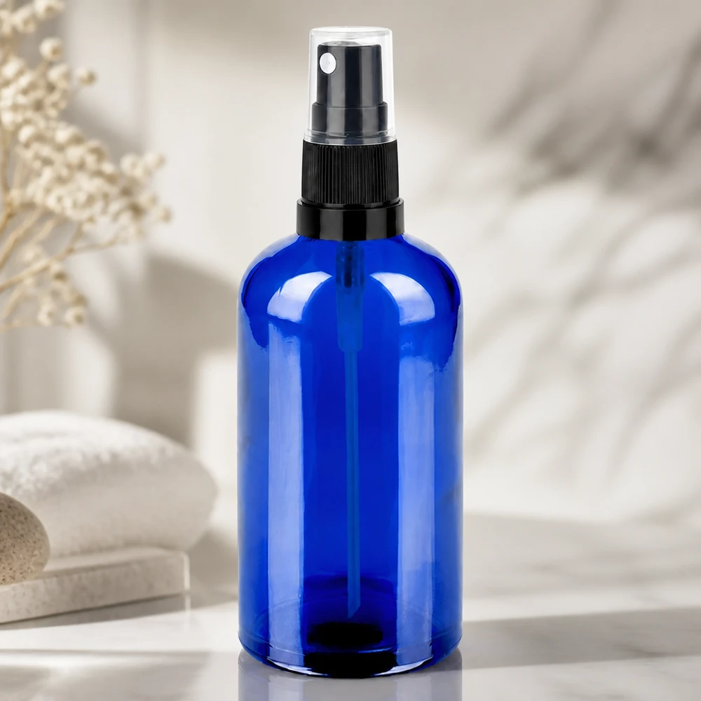 100ml sprayflacon zwart/tr. STD BlueLine UT18/100