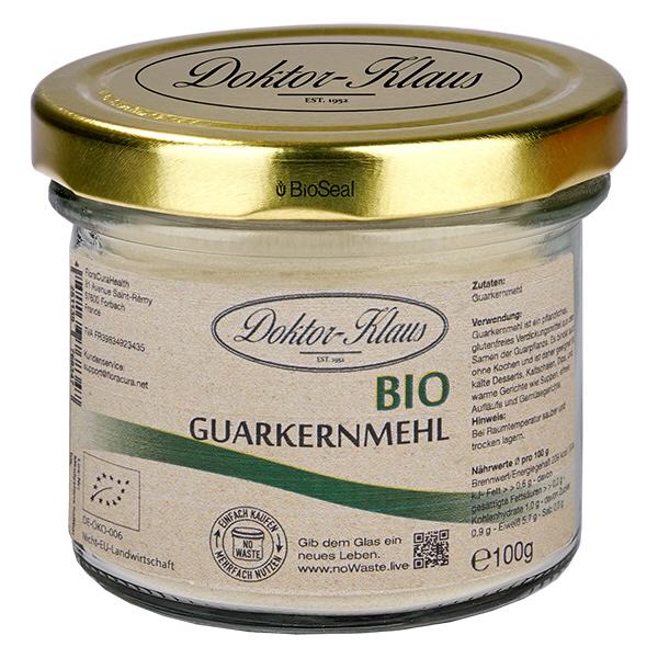 100 g biologische guarpitmeel Doktor-Klaus noWaste 100 g biologische guarpitmeel Doktor-Klaus noWaste