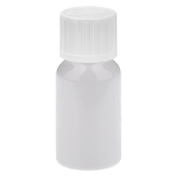 10 ml druppelflesje 1,2 mm wit standaarddop kindveilige sluiting WhiteLine UT18/10 10 ml druppelflesje 1,2 mm wit standaarddop kindveilige sluiting WhiteLine UT18/10