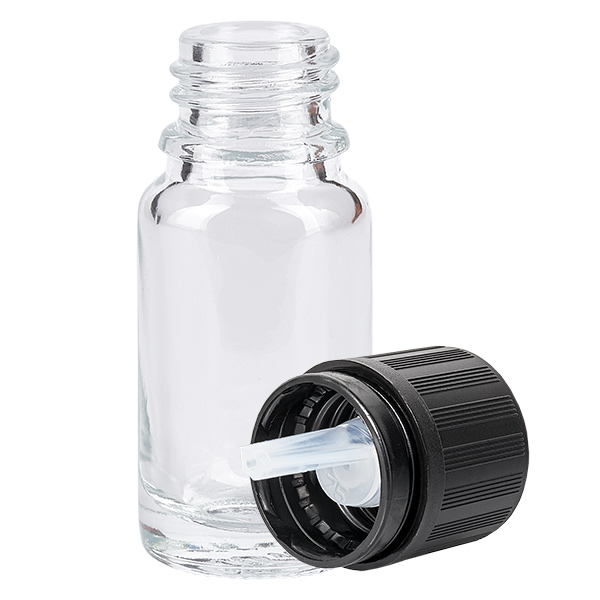 10ml druppelflesje 1mm s. OV KiSi Bli ClearL. UT18/10