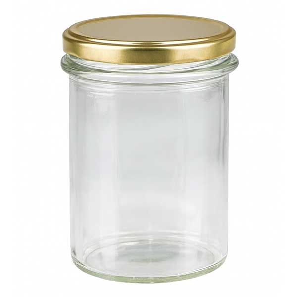 230ml bekers met BasicSeal deksel goud UNiTWIST