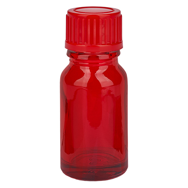 10ml fles 11mm SV rood STD RedLine UT18/10 10ml fles 11mm SV rood STD RedLine UT18/10