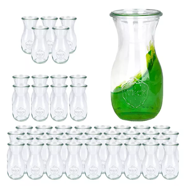 Set van 48 Weckpotten sapfles 290 ml Set van 48 Weckpotten sapfles 290 ml
