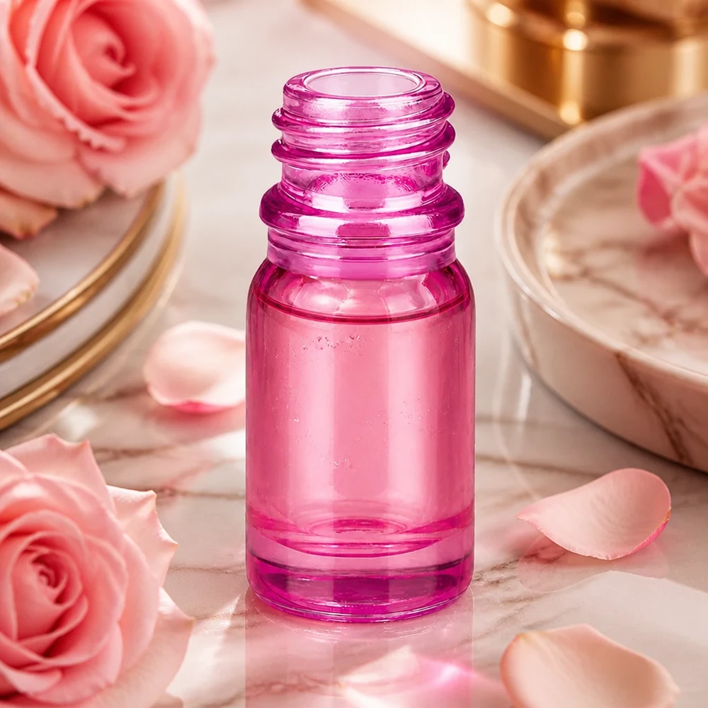 Compact PurpleLine flesje UT18/5 5ml voor aromatherapie en cosmetica in een stijlvolle paarse kleur