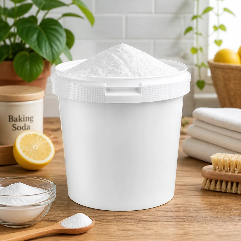2,5 liter witte emmer zonder deksel Compacte multifunctionele emmer van 2,5 liter, wit kunststof, zonder deksel