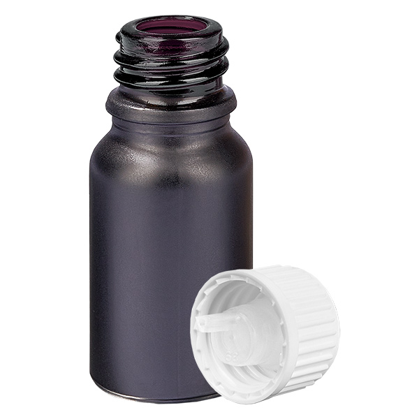 10ml druppelflesje 0.9mm wit STD BlackLine UT18/10 10ml druppelflesje 0.9mm wit STD BlackLine UT18/10
