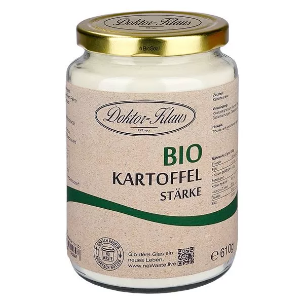 610 g biologisch aardappelzetmeel Doktor-Klaus noWaste