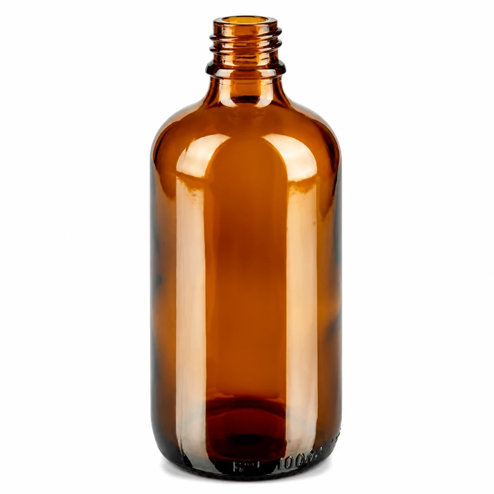 100ml fles 11mm SV groen STD BrownLine UT18/100 Hoogwaardige 100 ml fles van UV-beschermend amberglas met nauwkeurig 11 mm schroefdraad