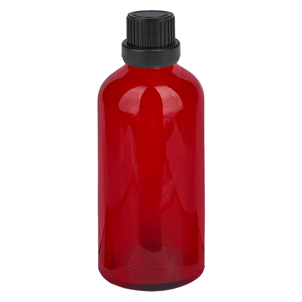 100ml fles 11mm SV zwart OV RedLine UT18/100 100ml fles 11mm SV zwart OV RedLine UT18/100