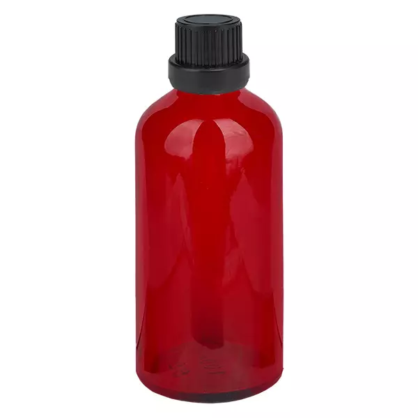 100ml fles 11mm SV zwart OV RedLine UT18/100 100ml fles 11mm SV zwart OV RedLine UT18/100