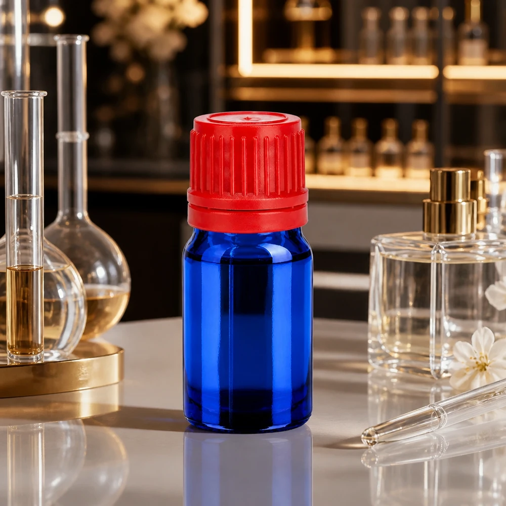 Precisieflesje 5ml met 11mm opening voor exacte dosering BlueLine UT18/5