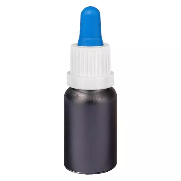 10ml pipetfles wit/blauw OV BlackLine UT18/10