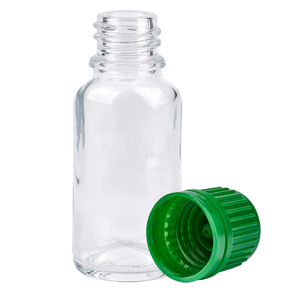20ml flesje 11mm SV groen OV ClearLine UT18/20 20ml flesje 11mm SV groen OV ClearLine UT18/20