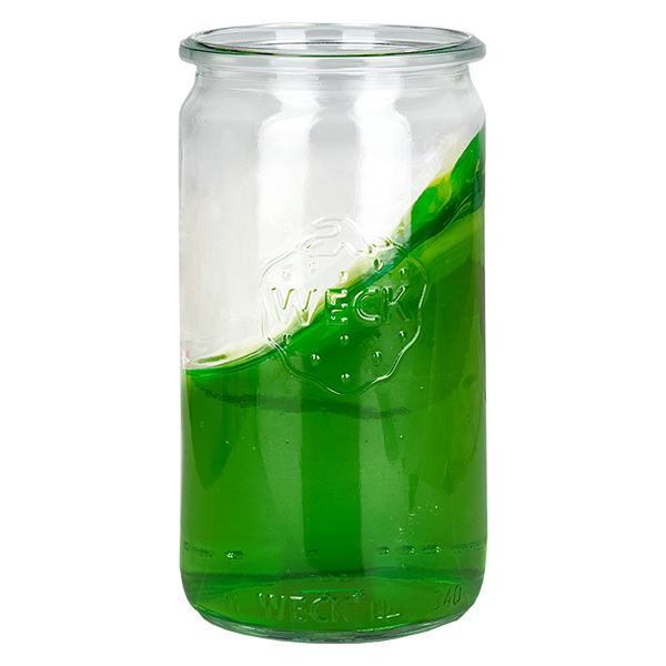 Set van 12 Weckglazen 340 ml cilinderglazen Set van 12 Weckglazen 340 ml cilinderglazen