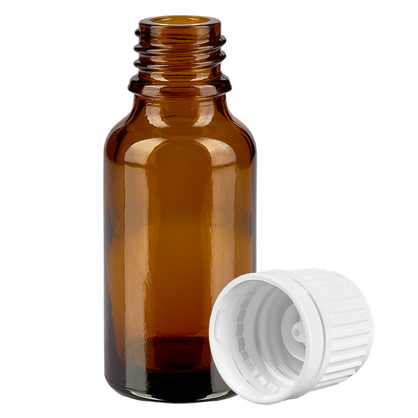 20ml fles 11mm SV wit OV BrownLine UT18/20 20ml fles 11mm SV wit OV BrownLine UT18/20