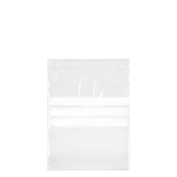100 PolyZip-zakken 180x250mm met etiket dikte: 50 mµ 100 PolyZip-zakken 180x250mm met etiket dikte: 50 mµ