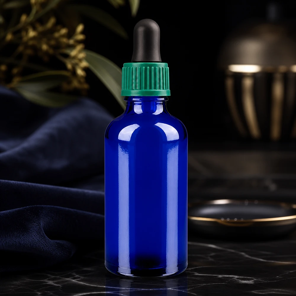 Precisie druppelfles 50ml ideaal voor cosmetische serums en concentraten