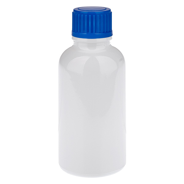 30 ml flesje 11 mm schroefdop blauw standaard WhiteLine UT18/30 30 ml flesje 11 mm schroefdop blauw standaard WhiteLine UT18/30